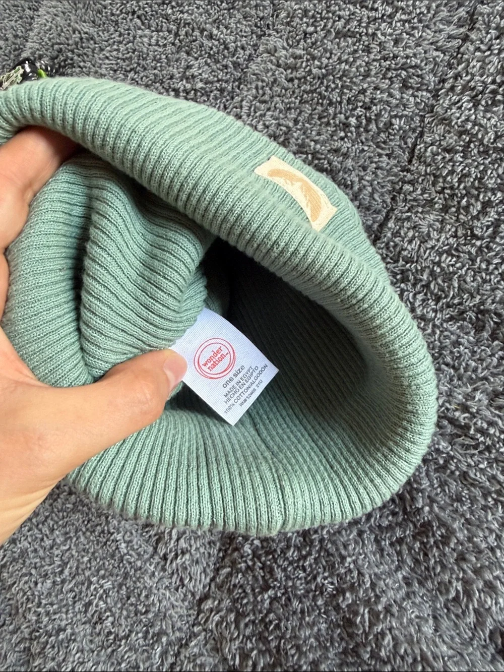 N/A ribbed knit
